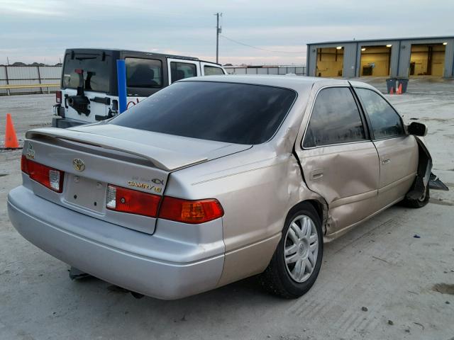 4T1BG22K01U028319 - 2001 TOYOTA CAMRY CE TAN photo 4