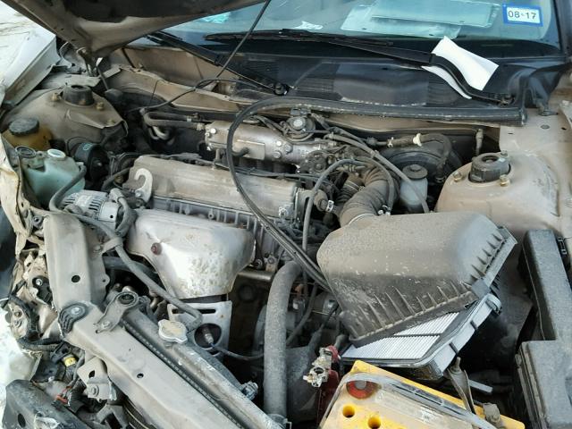 4T1BG22K01U028319 - 2001 TOYOTA CAMRY CE TAN photo 7