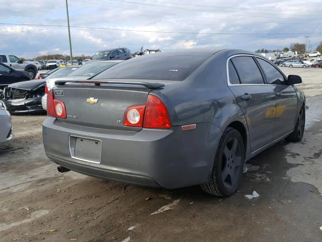1G1ZH57B09F244089 - 2009 CHEVROLET MALIBU 1LT GRAY photo 4