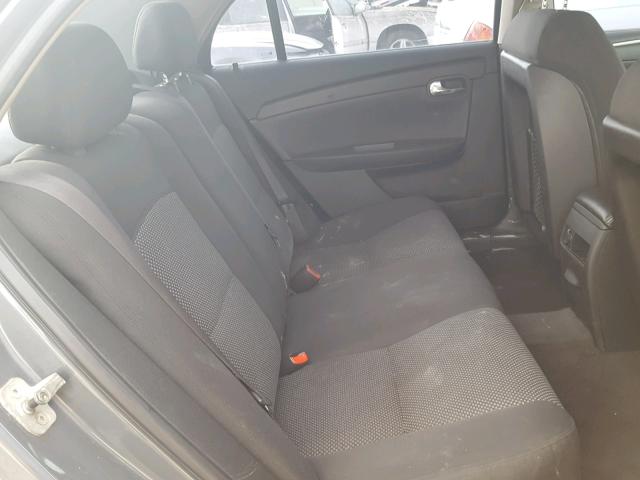 1G1ZH57B09F244089 - 2009 CHEVROLET MALIBU 1LT GRAY photo 6