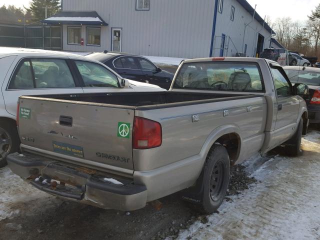 1GCCS14H838168357 - 2003 CHEVROLET S TRUCK S1 SILVER photo 4