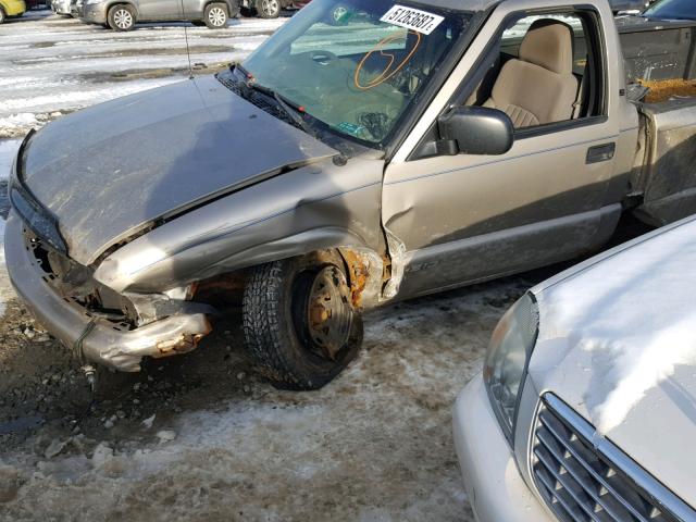 1GCCS14H838168357 - 2003 CHEVROLET S TRUCK S1 SILVER photo 9