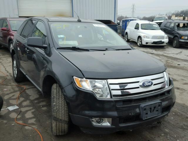 2FMDK3JC1ABA21585 - 2010 FORD EDGE SEL BLACK photo 1