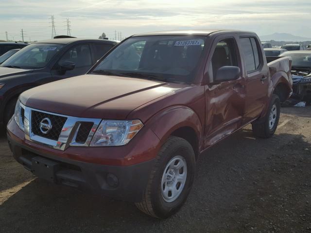 1N6AD0ER9GN900292 - 2016 NISSAN FRONTIER S RED photo 2