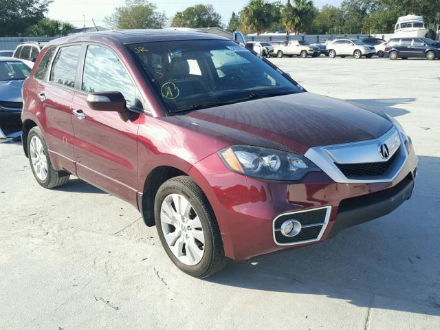 5J8TB2H29BA006953 - 2011 ACURA RDX BURGUNDY photo 1