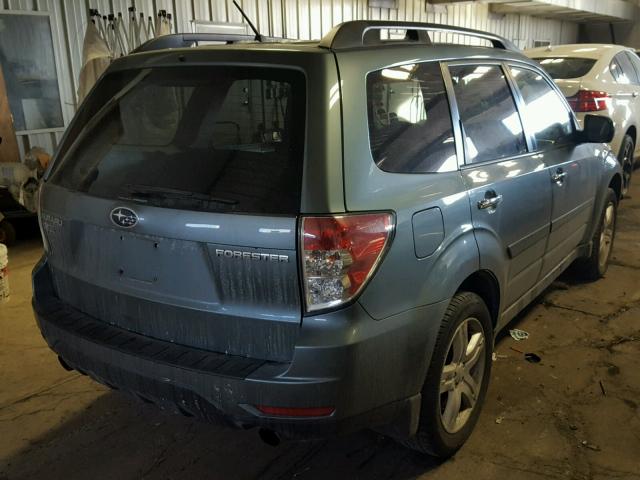 JF2SH64629H762264 - 2009 SUBARU FORESTER 2 GREEN photo 4