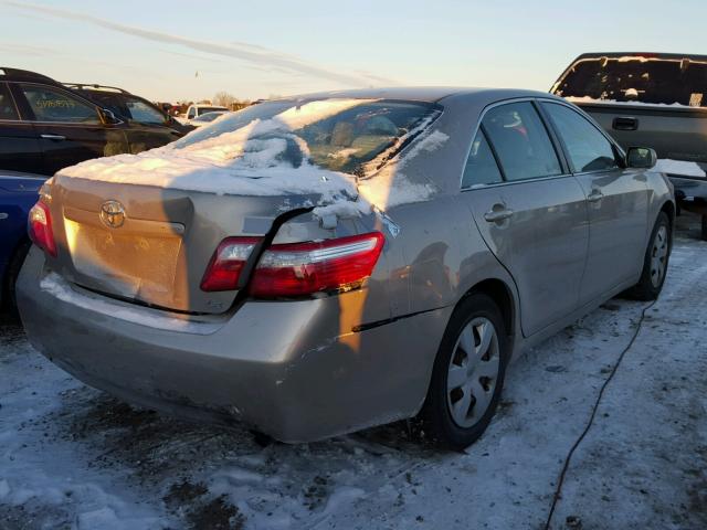 4T4BE46K88R045090 - 2008 TOYOTA CAMRY CE BEIGE photo 4