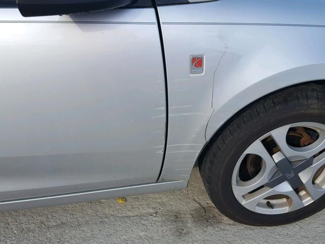 1G8AW14F44Z138692 - 2004 SATURN ION LEVEL SILVER photo 9