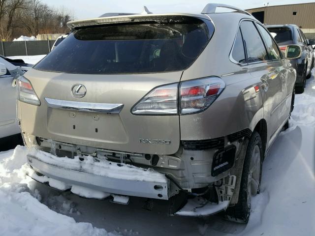 2T2BK1BA6BC118881 - 2011 LEXUS RX 350 WHITE photo 4