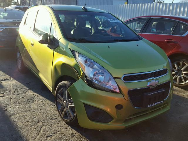 KL8CD6S97DC504106 - 2013 CHEVROLET SPARK 1LT GREEN photo 1