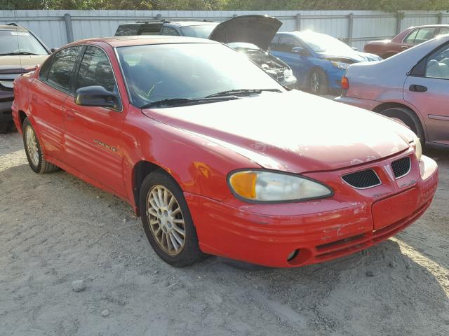 1G2NF52TX1M615985 - 2001 PONTIAC GRAND AM S RED photo 1