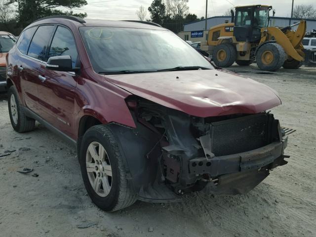 1GNER23D59S148952 - 2009 CHEVROLET TRAVERSE L RED photo 1