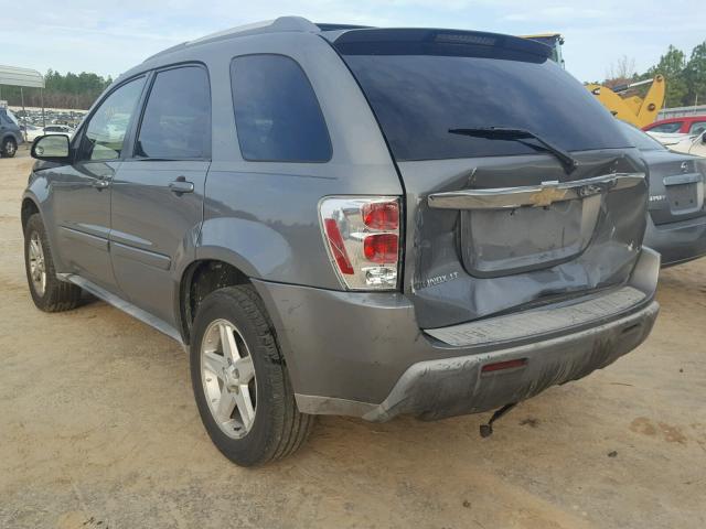 2CNDL63F256066636 - 2005 CHEVROLET EQUINOX LT GRAY photo 3