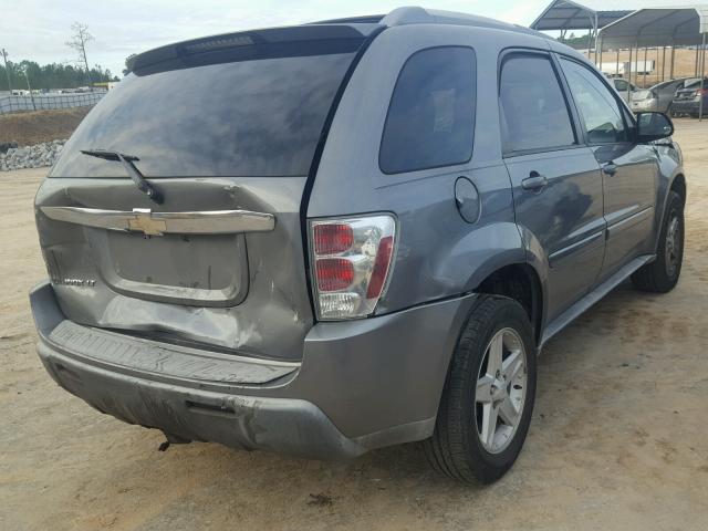 2CNDL63F256066636 - 2005 CHEVROLET EQUINOX LT GRAY photo 4