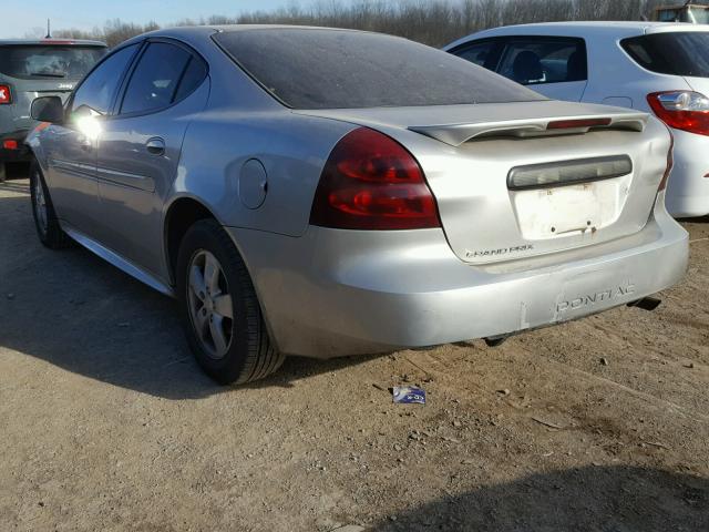 2G2WP552981173579 - 2008 PONTIAC GRAND PRIX SILVER photo 3
