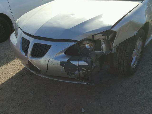 2G2WP552981173579 - 2008 PONTIAC GRAND PRIX SILVER photo 9