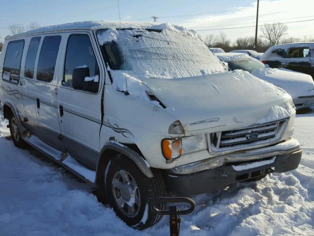 1FDRE14W15HA71189 - 2005 FORD ECONOLINE WHITE photo 1