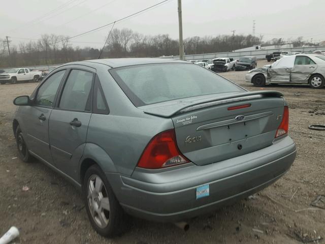 1FAFP38333W232489 - 2003 FORD FOCUS ZTS GREEN photo 3