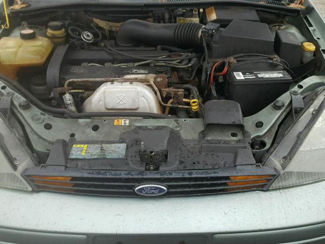 1FAFP38333W232489 - 2003 FORD FOCUS ZTS GREEN photo 7