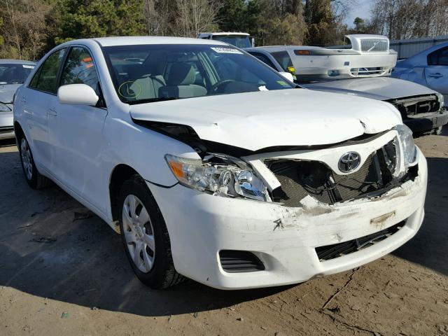 4T4BF3EK1BR114718 - 2011 TOYOTA CAMRY BASE WHITE photo 1