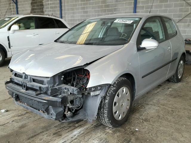 WVWBR71K27W096731 - 2007 VOLKSWAGEN RABBIT SILVER photo 2