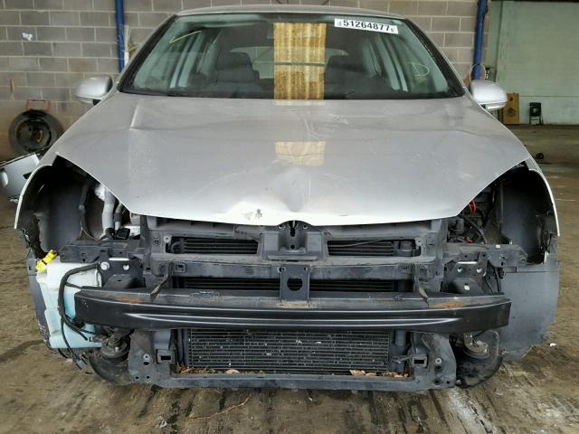 WVWBR71K27W096731 - 2007 VOLKSWAGEN RABBIT SILVER photo 9