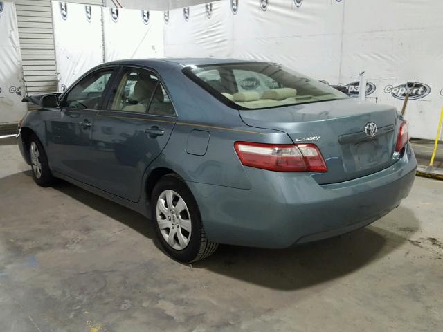 4T1BE46K19U809759 - 2009 TOYOTA CAMRY BASE TEAL photo 3