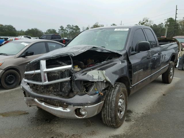 3D7KA28C54G198470 - 2004 DODGE RAM 2500 S CHARCOAL photo 2