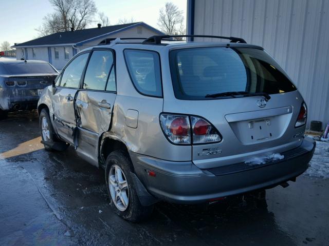 JTJHF10U730315695 - 2003 LEXUS RX 300 GRAY photo 3