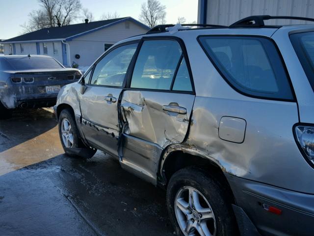 JTJHF10U730315695 - 2003 LEXUS RX 300 GRAY photo 9