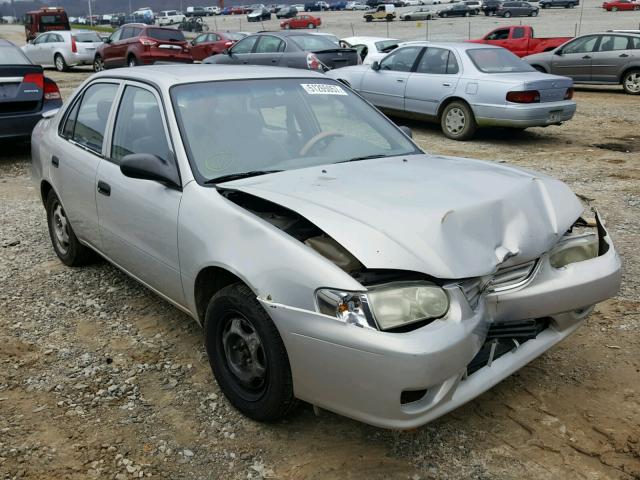 1NXBR12E81Z546922 - 2001 TOYOTA COROLLA CE SILVER photo 1