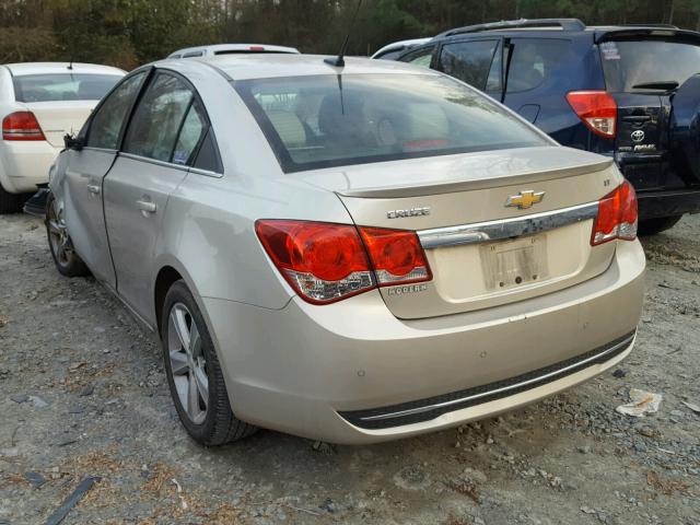 1G1PE5SBXE7248534 - 2014 CHEVROLET CRUZE LT WHITE photo 3