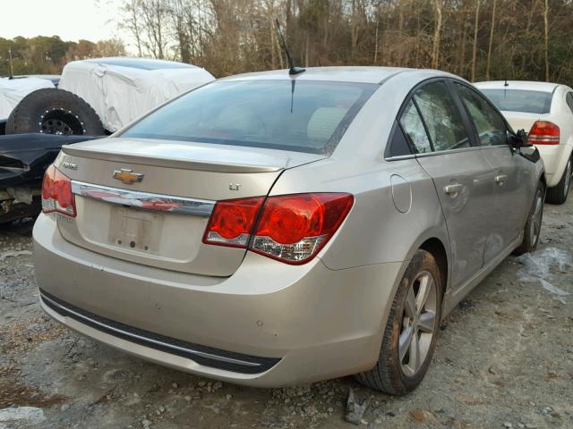 1G1PE5SBXE7248534 - 2014 CHEVROLET CRUZE LT WHITE photo 4