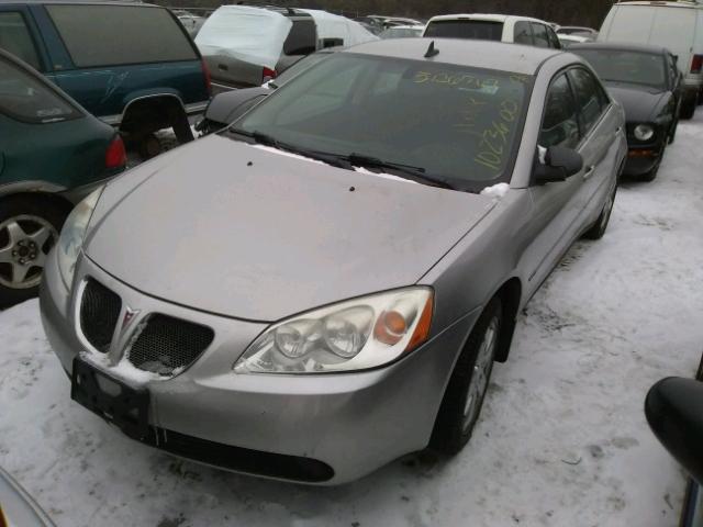 1G2ZH57N384217713 - 2008 PONTIAC G6 GT SILVER photo 2