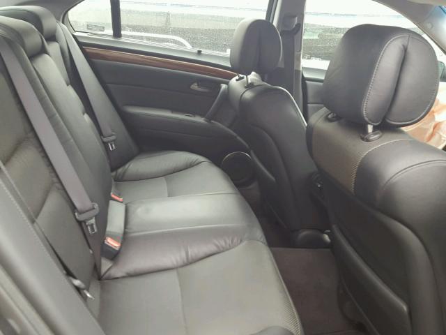 JH4KB16565C013285 - 2005 ACURA RL GRAY photo 6