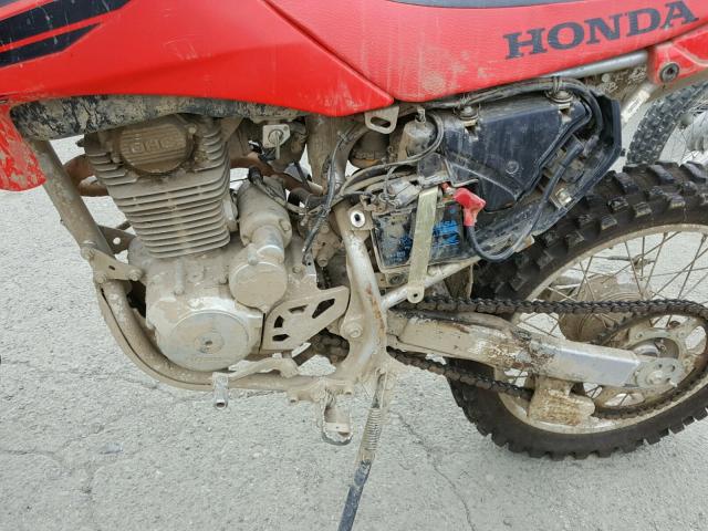 9C2ME09047R000220 - 2007 HONDA CRF230 F RED photo 7