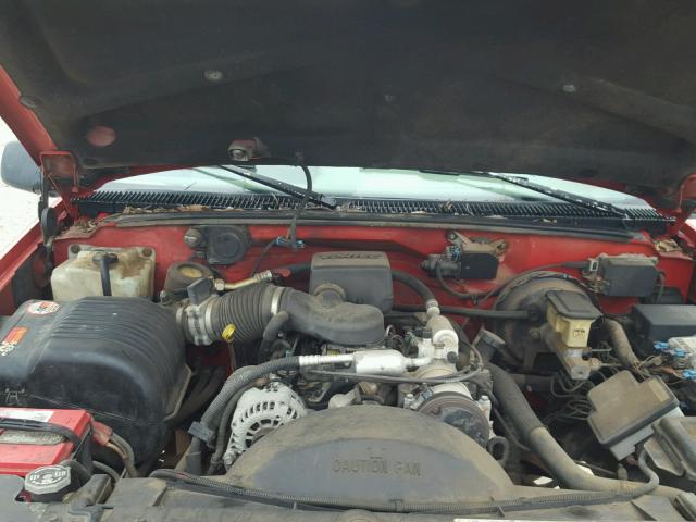 2GTEC19R8T1539561 - 1996 GMC SIERRA C15 RED photo 7