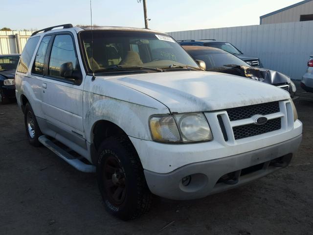 1FMYU60E91UC50008 - 2001 FORD EXPLORER S WHITE photo 1