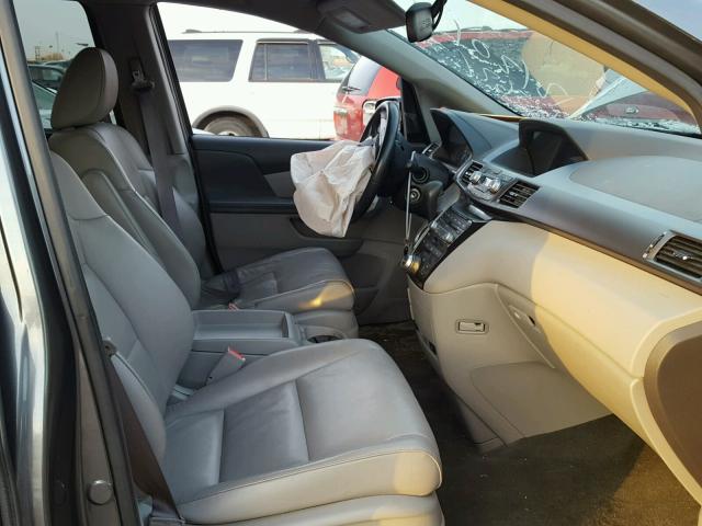 5FNRL5H96BB036567 - 2011 HONDA ODYSSEY TO GRAY photo 5