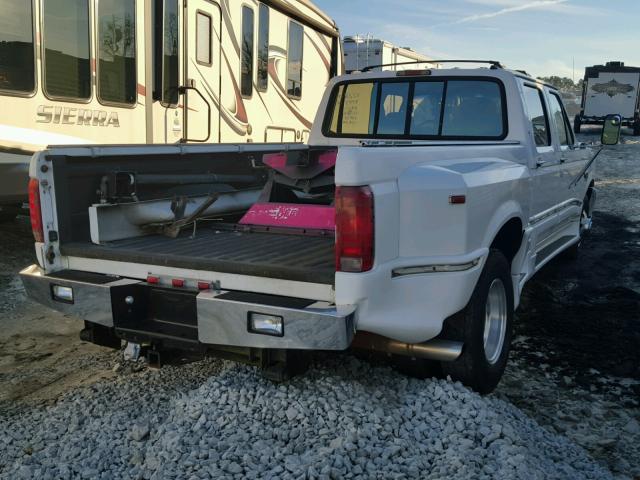 1FTJW35F1VEB72498 - 1997 FORD F350 WHITE photo 4