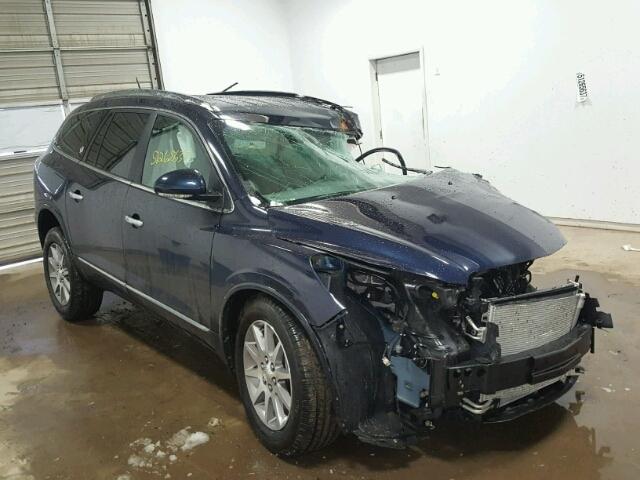 5GAKVBKD8HJ183404 - 2017 BUICK ENCLAVE BLUE photo 1