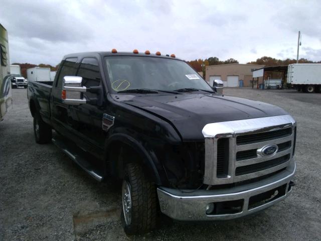 1FTWW31R48EB29641 - 2008 FORD F350 SRW S BLACK photo 1