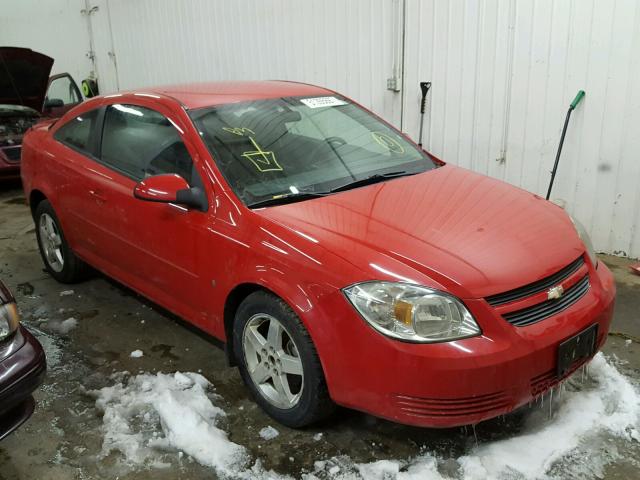 1G1AT18H897265421 - 2009 CHEVROLET COBALT LT RED photo 1