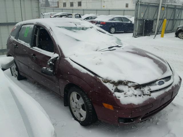 1FAHP37N57W346429 - 2007 FORD FOCUS ZX5 BURGUNDY photo 1