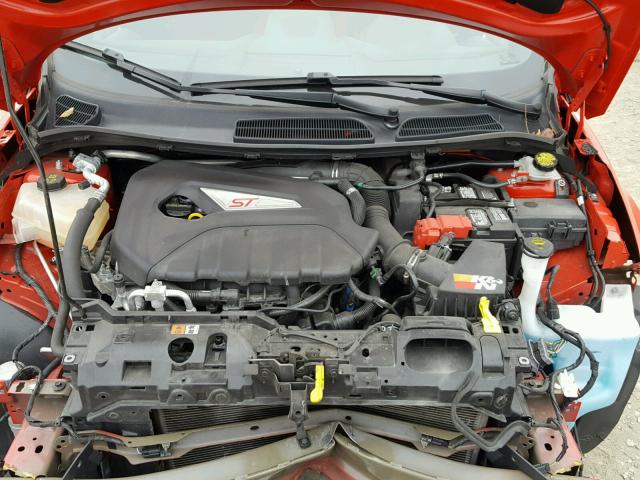 3FADP4GX2GM114120 - 2016 FORD FIESTA ST RED photo 7