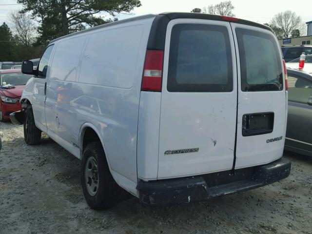 1GCFG15X441176096 - 2004 CHEVROLET EXPRESS G1 WHITE photo 3