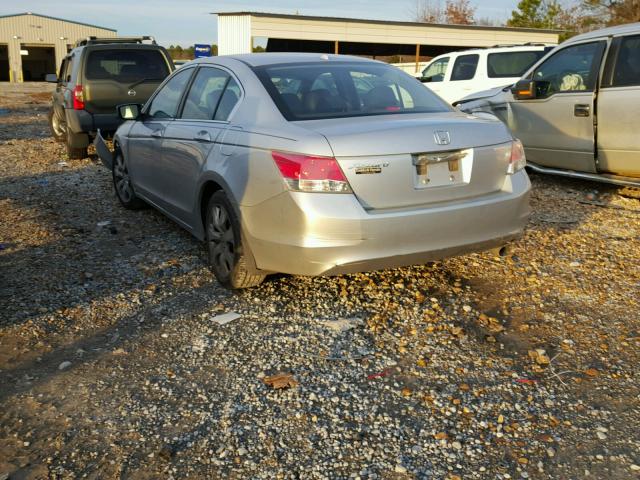 1HGCP26819A085537 - 2009 HONDA ACCORD EXL SILVER photo 3