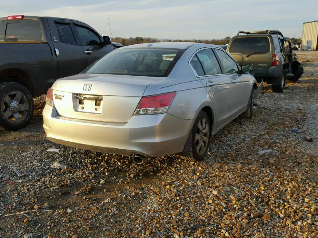 1HGCP26819A085537 - 2009 HONDA ACCORD EXL SILVER photo 4