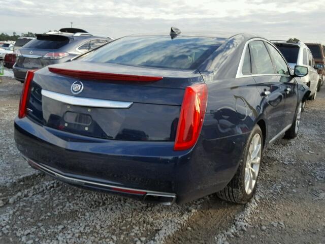 2G61M5S38F9178186 - 2015 CADILLAC XTS LUXURY BLUE photo 4