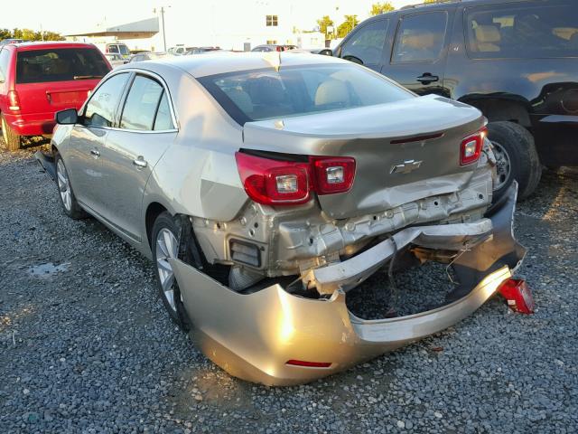 1G11E5SA2GF110573 - 2016 CHEVROLET MALIBU LIM 金色 照片 3